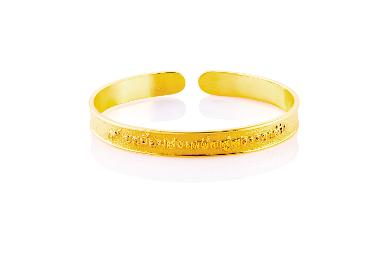 กำไลเคลือบทอง ขอน้อมส่งเสด็จสู่สวรรคาลัย